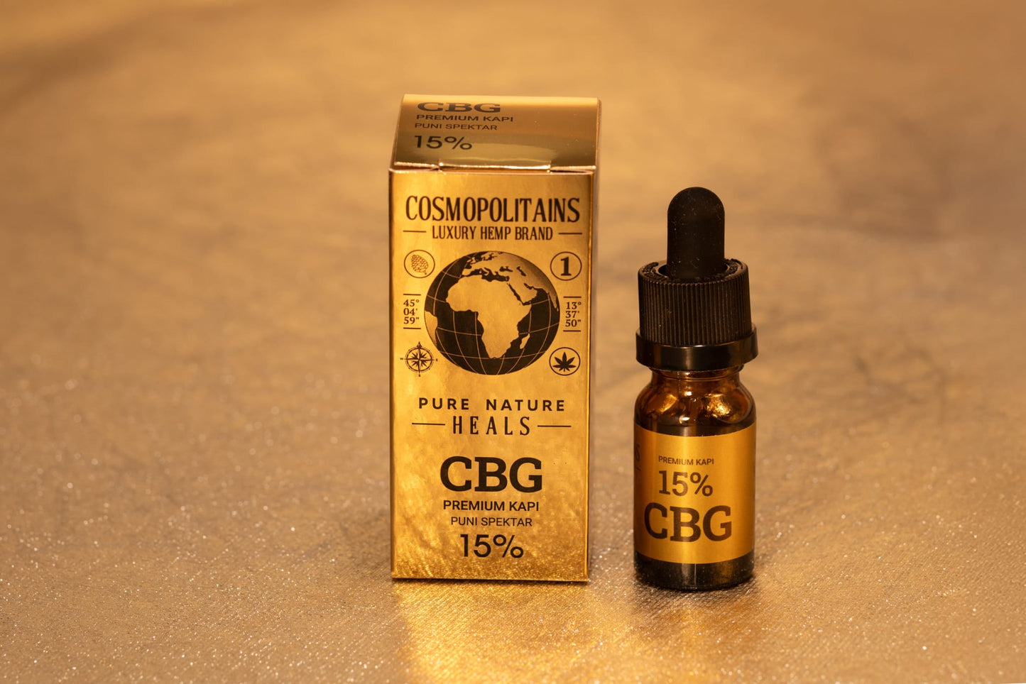 CBG Luxury Hemp Oil™ Prirodno Premium CBG ulje