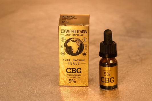 CBG Luxury Hemp Oil™ Prirodno Premium CBG ulje