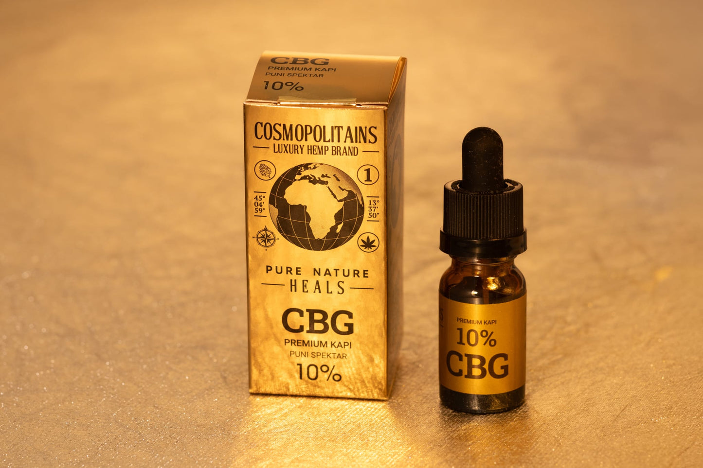 CBG Luxury Hemp Oil™ Prirodno Premium CBG ulje