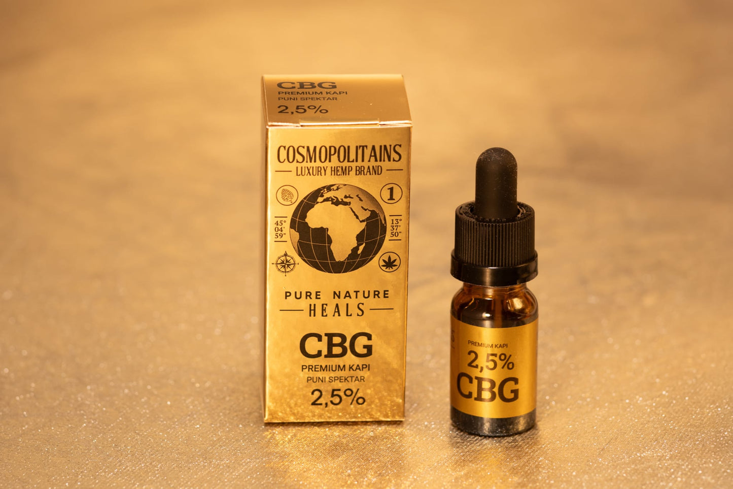 CBG Luxury Hemp Oil™ Prirodno Premium CBG ulje
