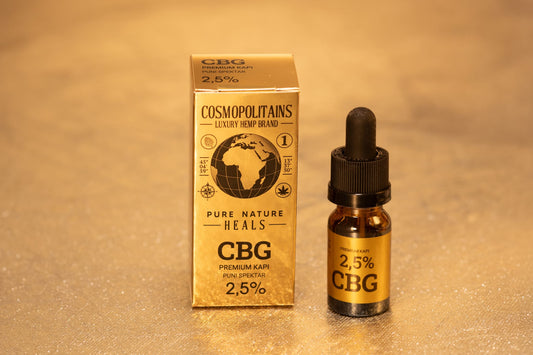 CBG Luxury Hemp Oil™ Prirodno Premium CBG ulje